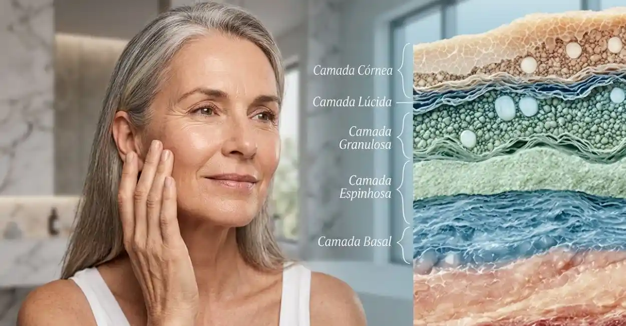Epiderme na Pele Madura: Entenda a Camada de Proteção do seu Rosto